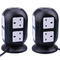استاندارد بریتانیا 4 USB Hub Socket Smart Socket هشت سوراخ ABS + PC مواد ضد آتش تامین کننده