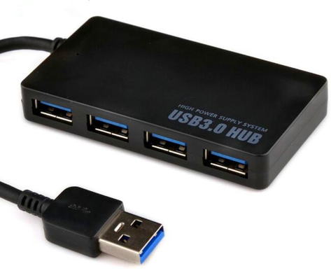 چین Ultra-Thin Four-Port USB 3.0 Desktop Hub برای 5G Splitter 5V با سرعت بالا تامین کننده